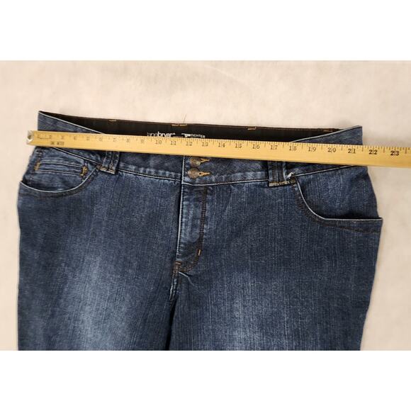 Lane Bryant Women’s Bootcut Jeans Size 22 Dark Wash Tighter Tummy High-Rise - Picture 10 of 10